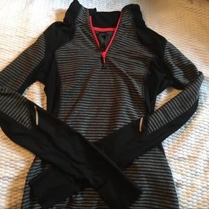 Knit and Dri-Fit Athletic Quaterzip